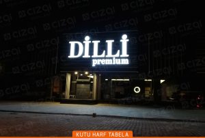 Kutu Harf Tabela Bursa - 10